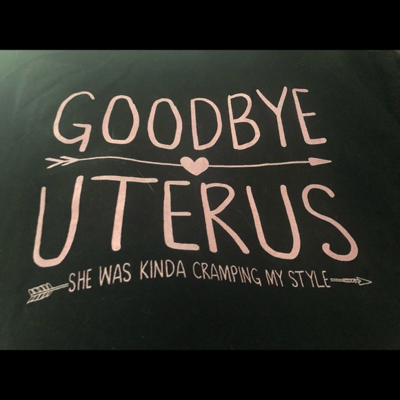 Goodbye Uterus sweatshirt - Picture 4 of 4